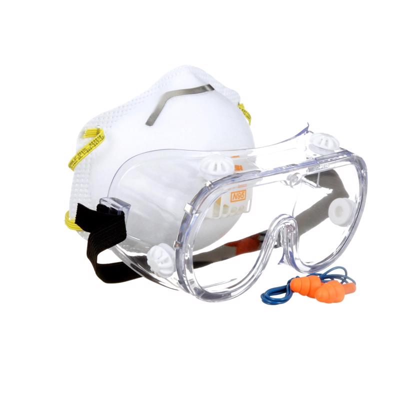 3M Sanding and Fiberglass Respirator Supply Kit White 3 pc