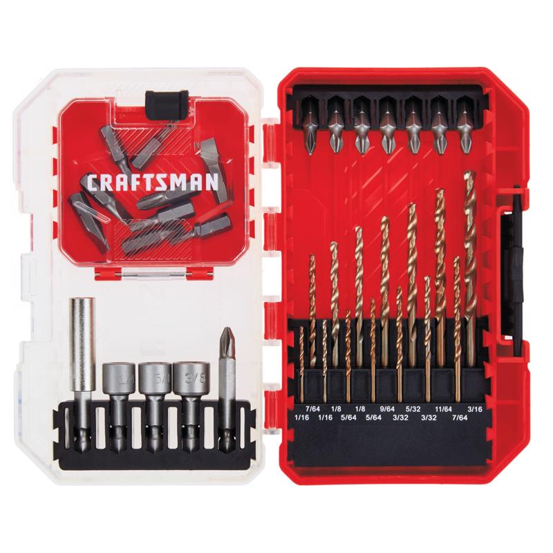 CRAFTSMAN Drill and Driver Bit Set 35 pc