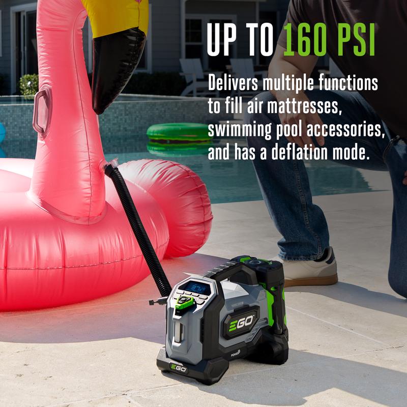 EGO Power+ 56 V 160 psi Cordless Inflator