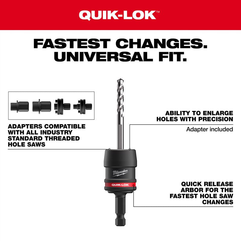 Milwaukee Quik-Lok Arbor