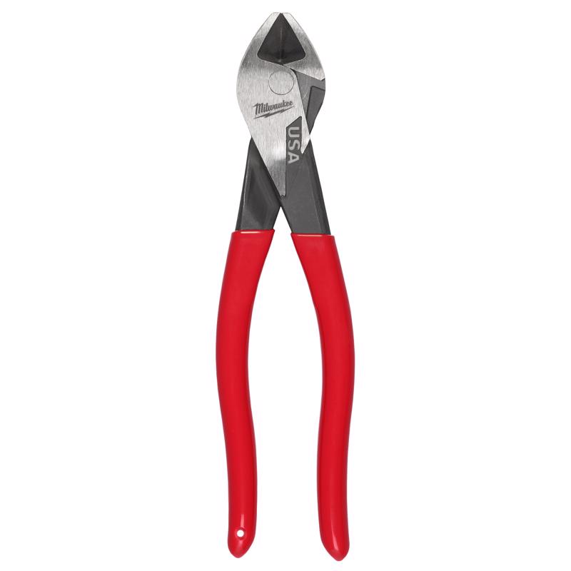 Milwaukee 8 in. Forged Steel Angled Diagonal Cutting Pliers