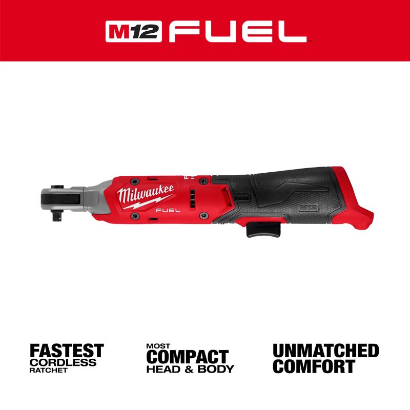 Milwaukee 12V FUEL 1/4 in. Brushless Cordless Ratchet Tool Only