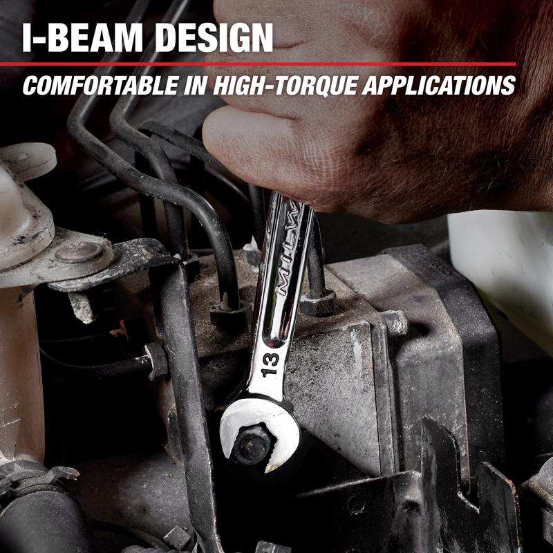 Milwaukee Packout 12 Point SAE Wrench Set 15 pc