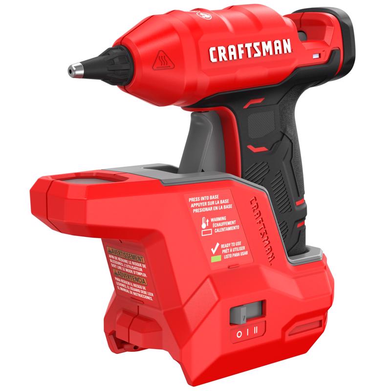 CRAFTSMAN V20 10 W Dual Temperature Cordless Glue Gun 20 V