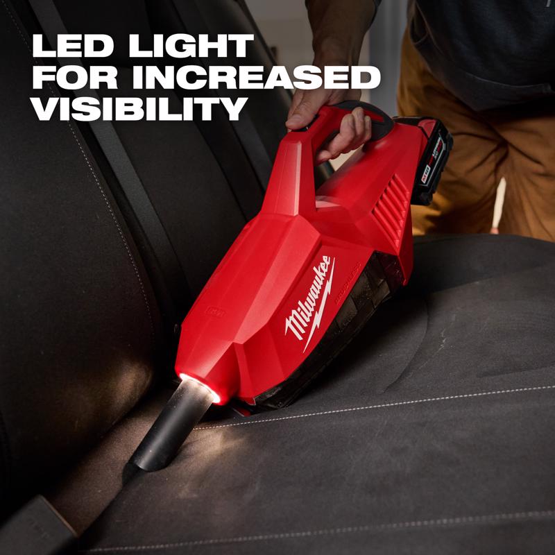 Milwaukee 0.2 gal Cordless Hand Vacuum Tool Only