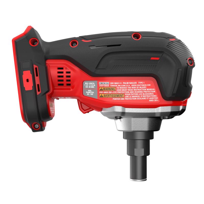 Craftsman V20 Cordless Palm Nailer Tool Only