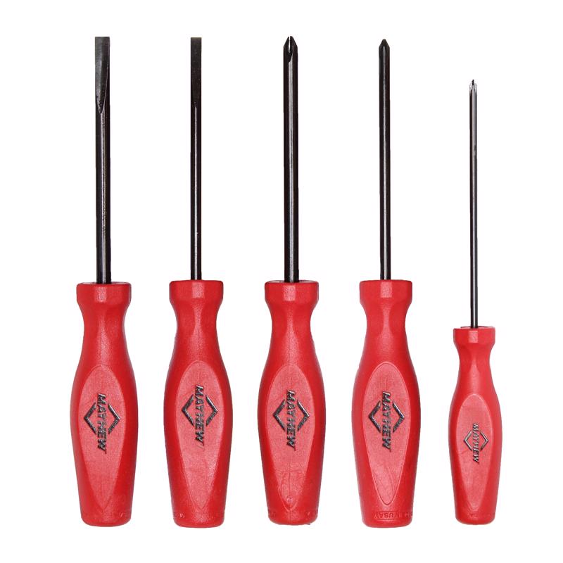 Mayhew Phillips/Slotted Screwdriver Set 5 Tool