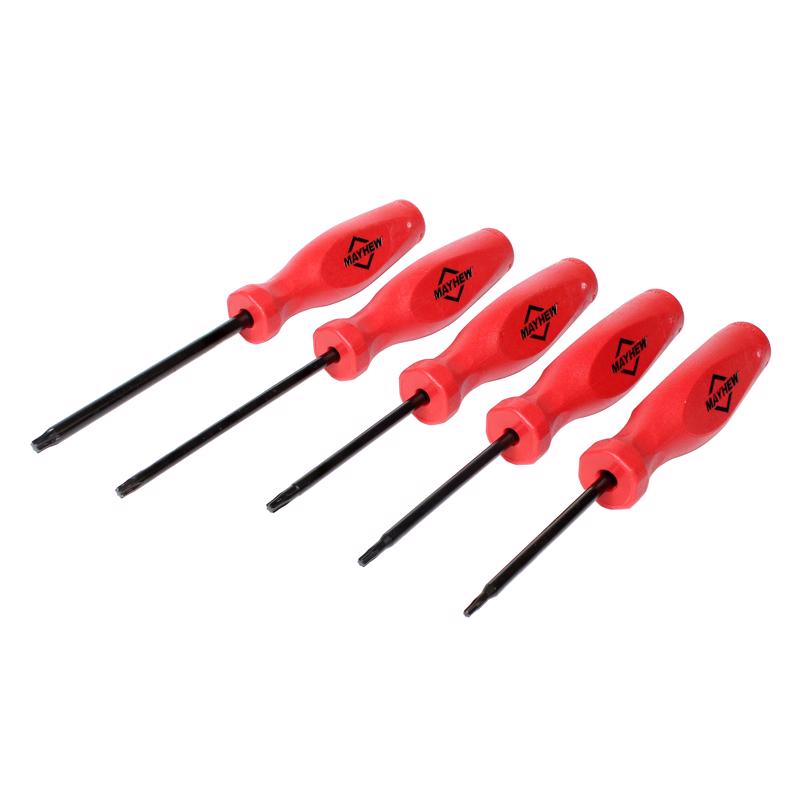 Mayhew Torx Screwdriver Set 5 pc