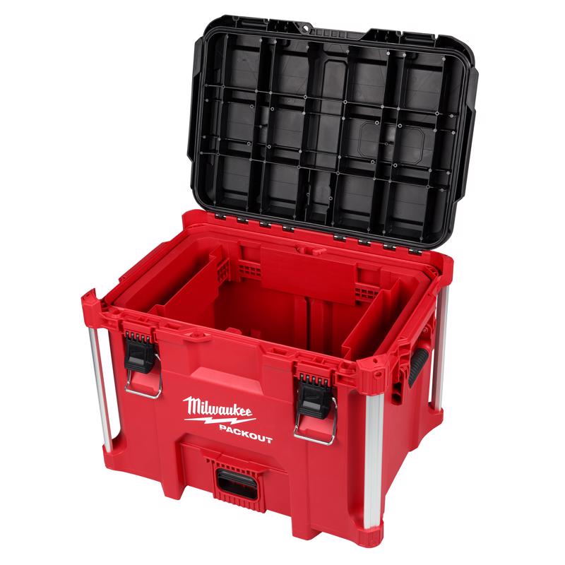 Milwaukee Packout 19.8 in. W X 4.4 in. H X 13.1 in. D Tool Tray Plastic Red