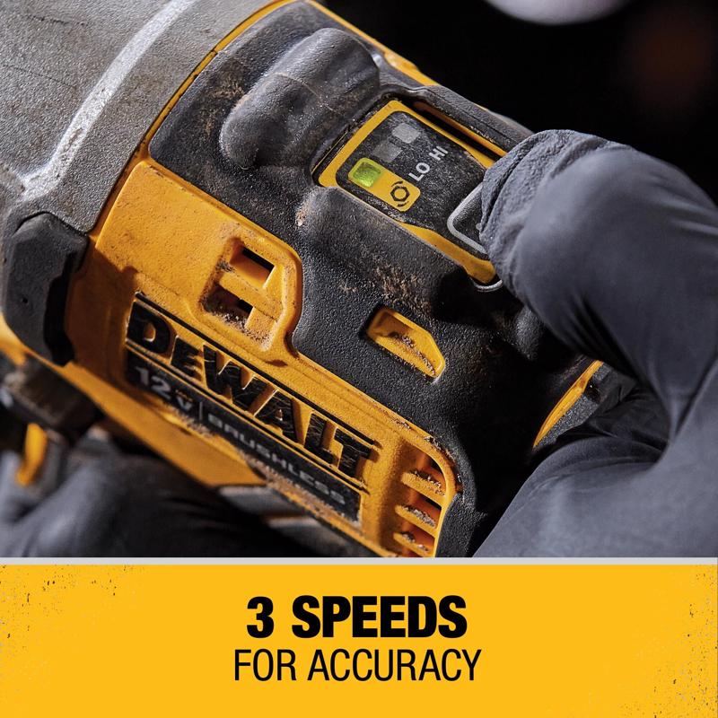 DeWalt 12V MAX Extreme 3/8 in. Cordless Brushless Compact Impact Wrench Tool Only