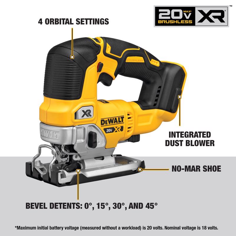 DeWalt 20V MAX Cordless Brushed 7 Tool Combo Kit