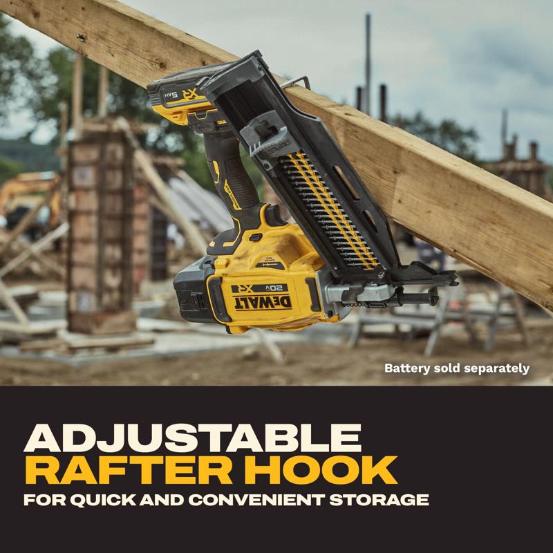 DeWalt 20V MAX XR Cordless 21 deg Collated Duplex Nailer Tool Only