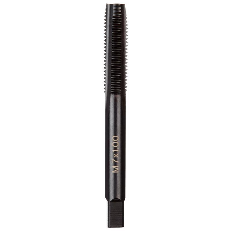 Milwaukee High Carbon Steel Metric Straight Plug Tap M7-1.0 mm 1 pc