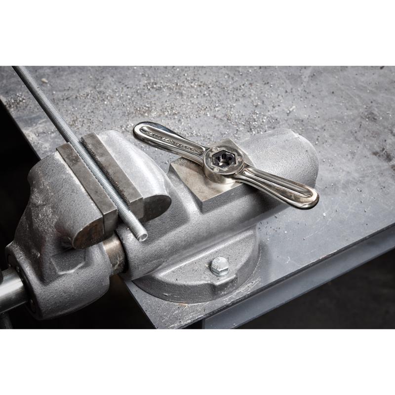 Milwaukee High Carbon Steel Metric Hexagon Die M5-0.8 mm 1 pc