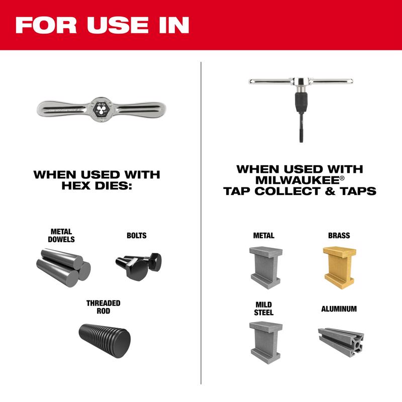 Milwaukee T-Handle Tap Wrench 1 pc