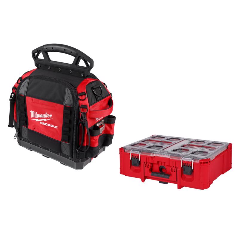 Packout 15 in Structured Tote and Deep Organizer Tool Box