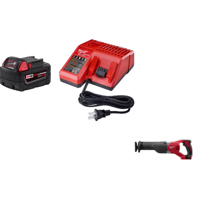 M18 Reciprocating Saw Sawzall with 5Ah Battery & Charger Bundle