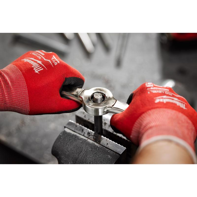 Milwaukee High Carbon Steel Metric Hexagon Die M5-0.9 mm 1 pc