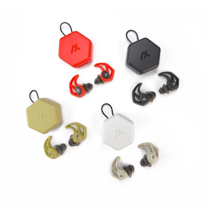Axil 19 dB Earplugs Charcoal
