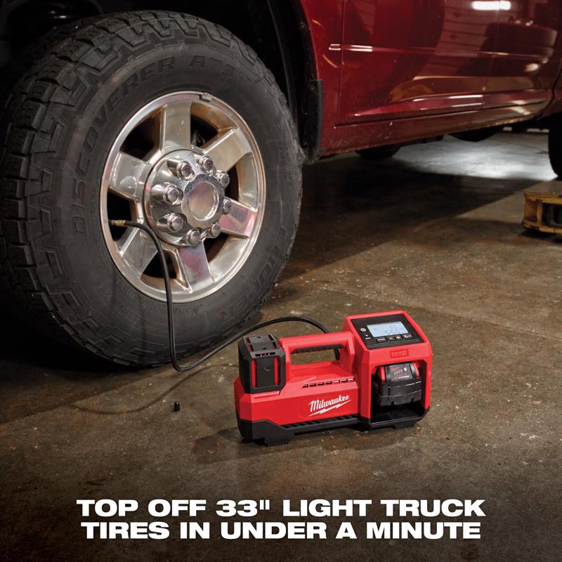 M18 Cordless Tire Inflator with (2) 6Ah Batteries Bundle