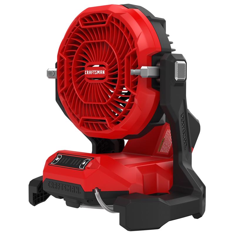 CRAFTSMAN V20 3Ah Advanced Battery Starter with 3-Speed Misting Fan with Bluetooth Speaker