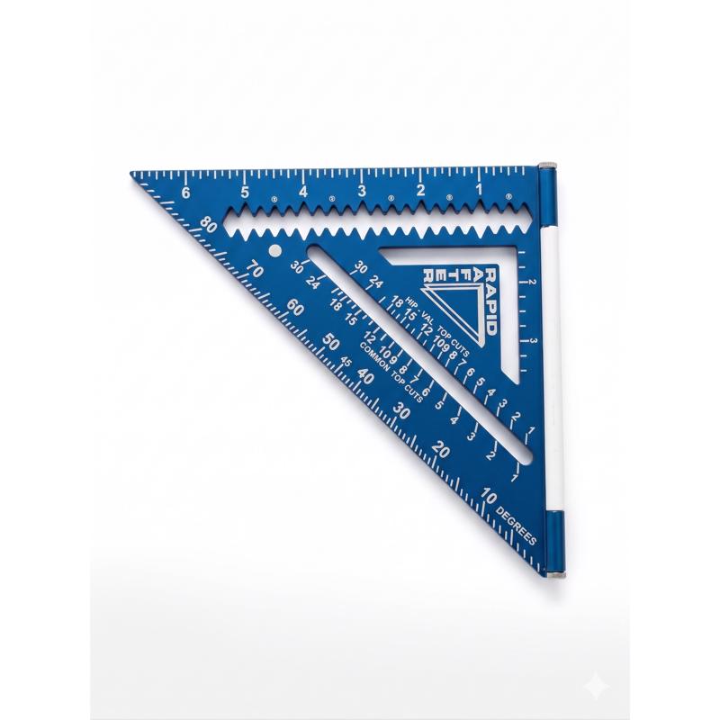 Rapid Rafter 7 in. L Aluminum DBL Rafter Square