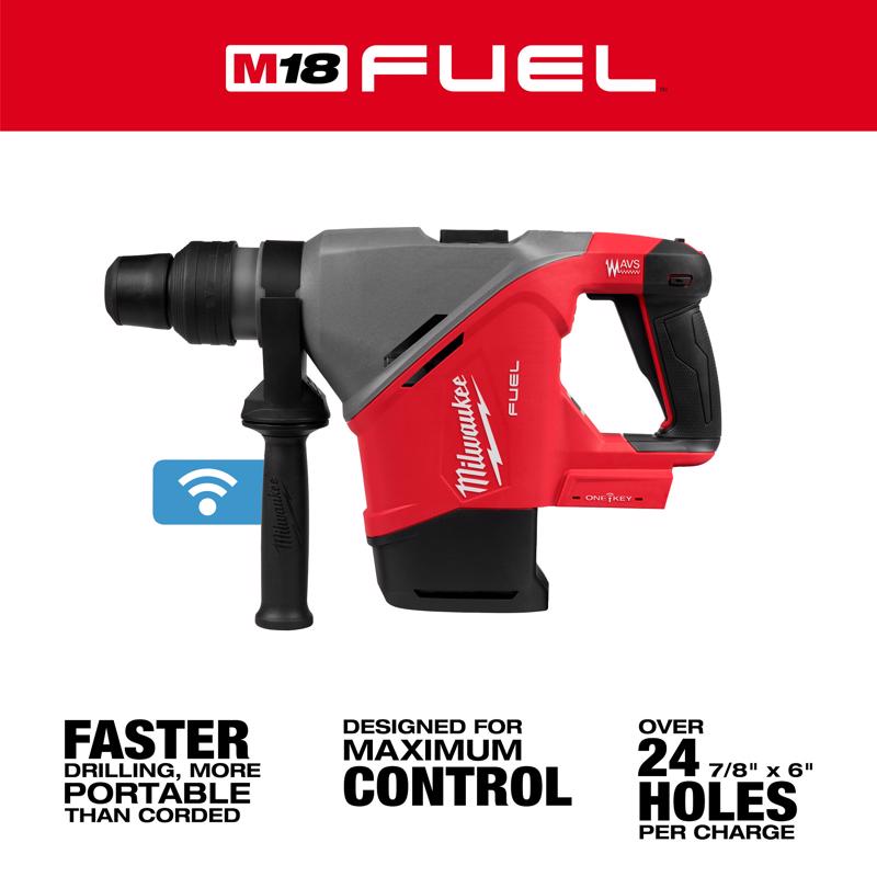 Milwaukee 18V Cordless SDS-Max Rotary Hammer Drill Tool Only