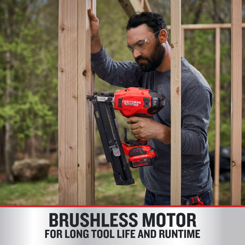 CRAFTSMAN V20 21 deg Framing Nailer