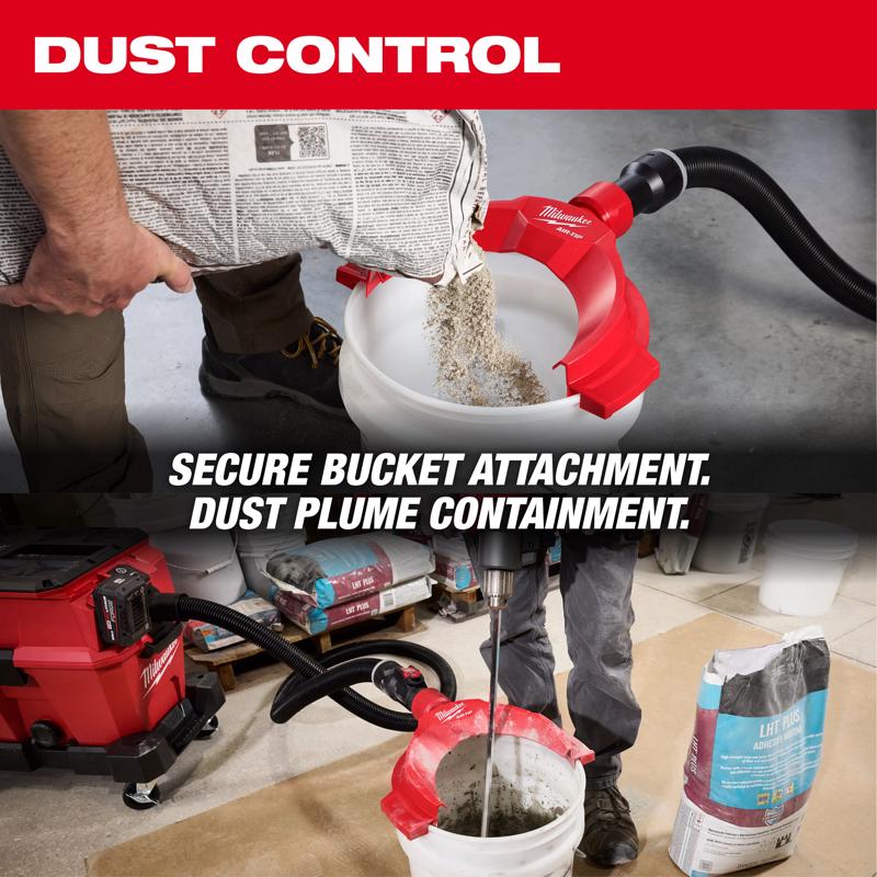 Milwaukee 10 in. L X 13.9 in. W Dust Collector 1 pc