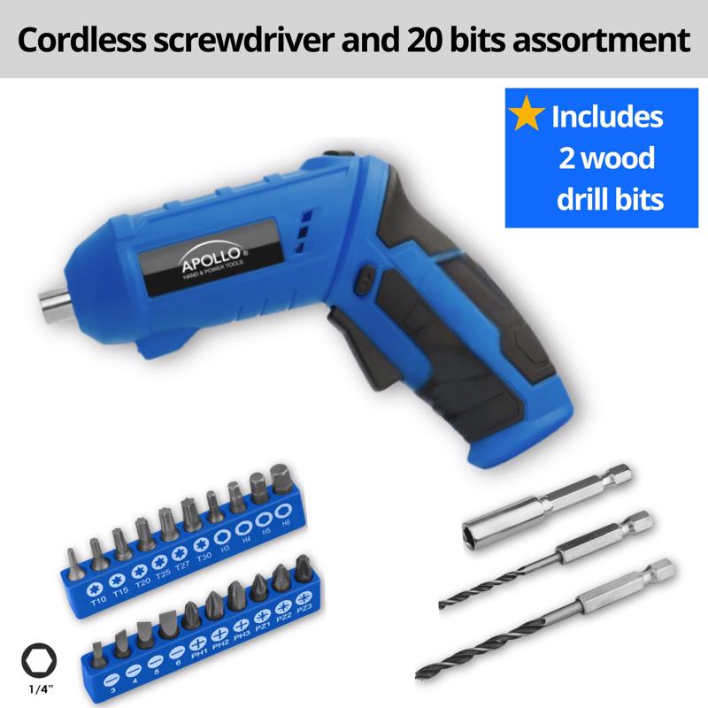 Apollo Tools Household Tool Kit 81 pc