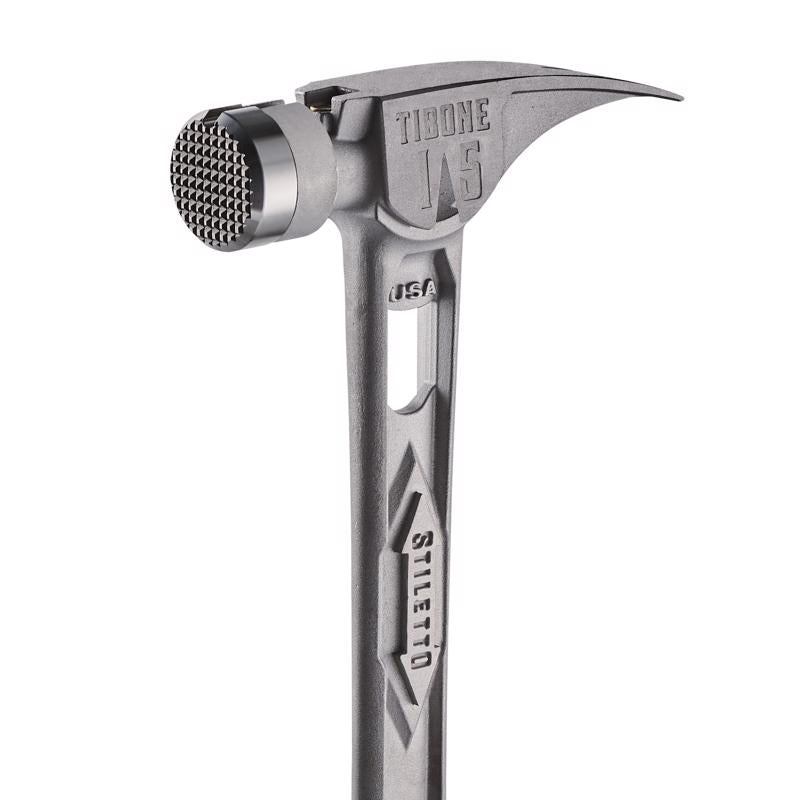 Stiletto 1.42 in. Steel Milled Replacement Face Kit Gray 1 pc