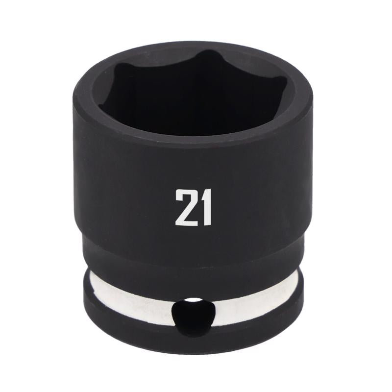 Craftsman 21 mm X 3/8 in. drive Metric Shallow Socket 1 pc