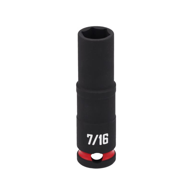 Craftsman 7/16 in. X 3/8 in. drive SAE Deep Impact Socket 1 pc