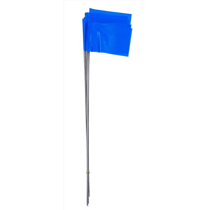 CH Hanson Co. 15 in. Blue Stake Flags PVC 1 pk