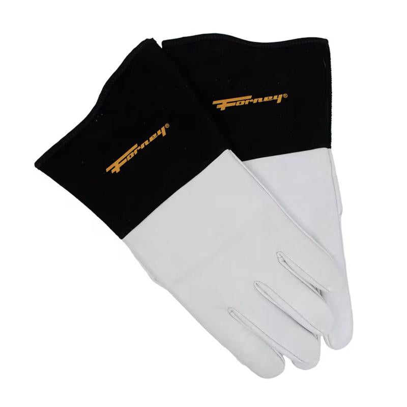 Forney 15.1 in. Insulated Cowhide Welding Gloves Black M 1 pk