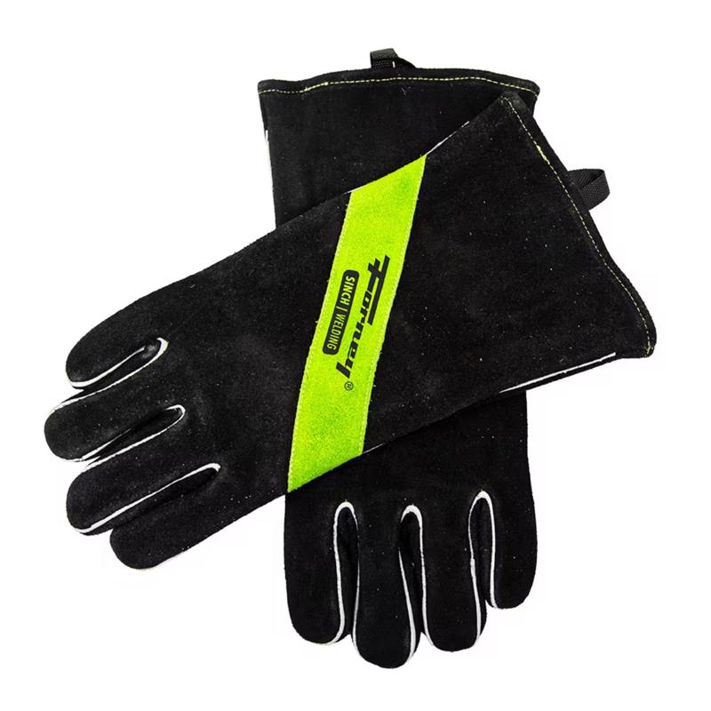 Forney 15 in. Insulated Cowhide Welding Gloves Black M 1 pk