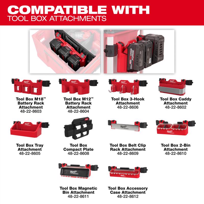 Packout Single Drawer Tool Box w 4-Drawer Tool Box