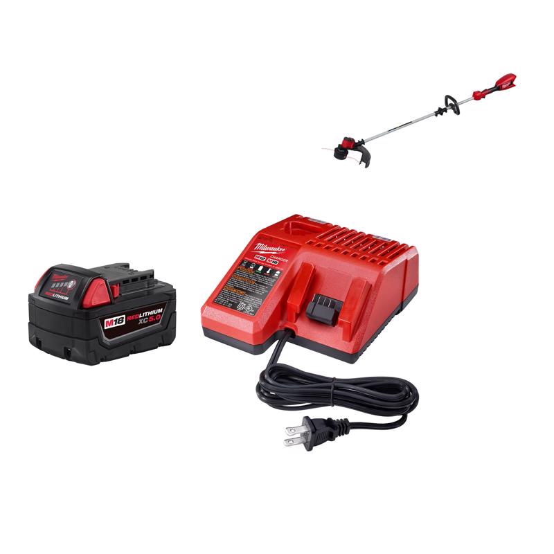 M18 5.0Ah Starter Kit w M18 BL String Trimmer
