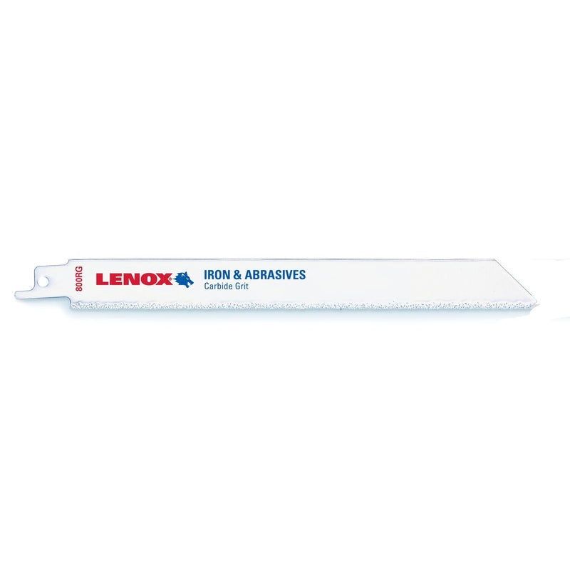 Lenox 10 in. Carbide Grit Reciprocating Saw Blade 2 pk
