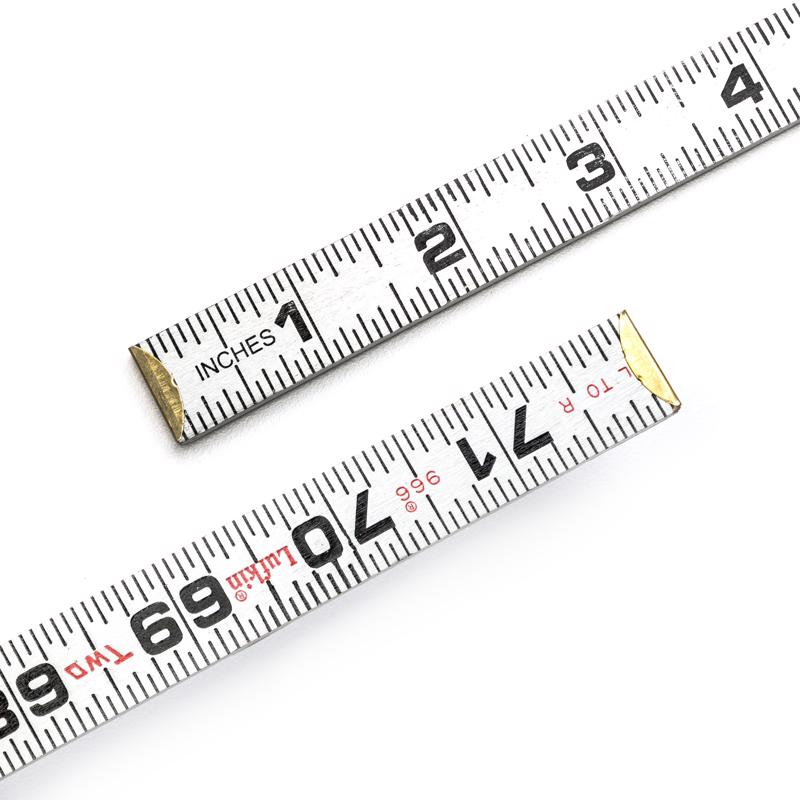 Lufkin 72 in. L X 5/8 in. W Wood 2-Way Folding Rule SAE