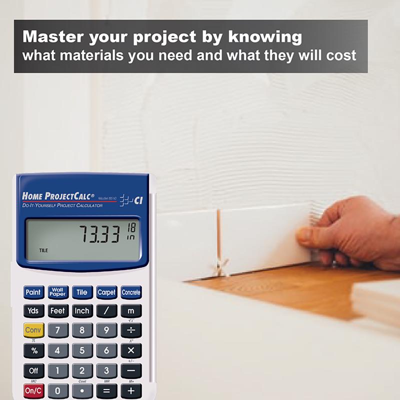 Calculated Industries Home ProjectCalc Blue/Gray 11 digit Project Calculator