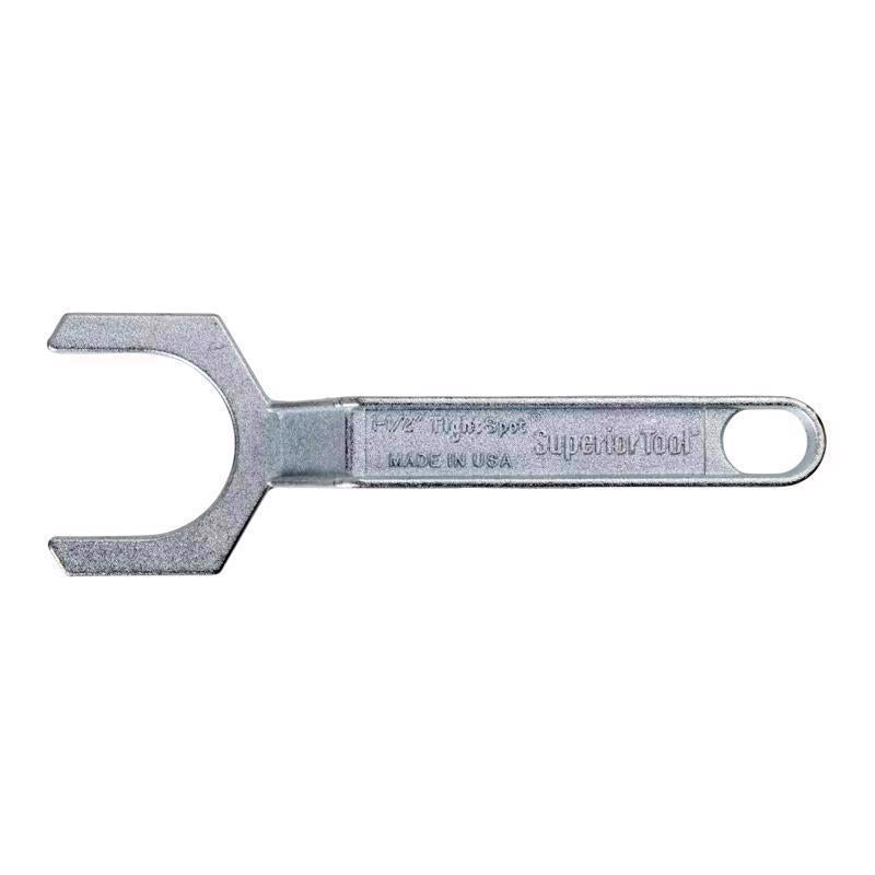 Superior Tool Pedestal Sink Wrench Silver 1 pc