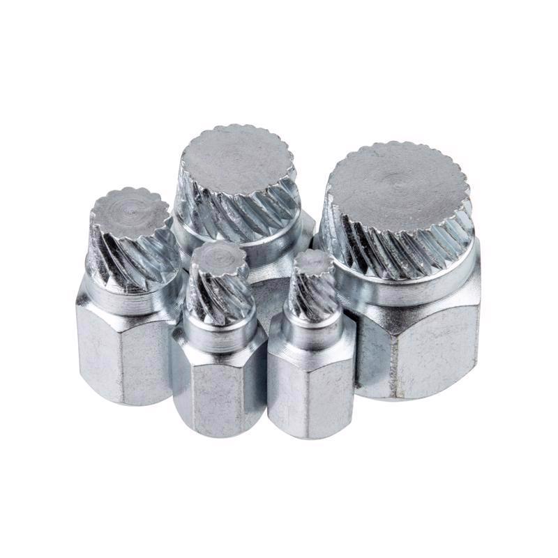 Superior Tool Steel Bolt Extractor Set 5 pc