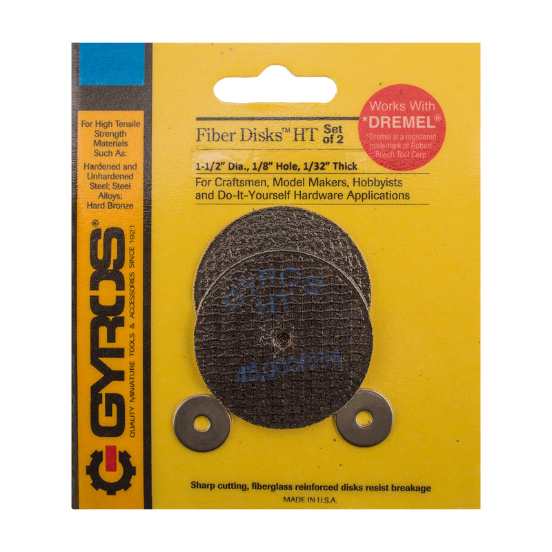 FIBER DISK HT 1-1/2X1/8"