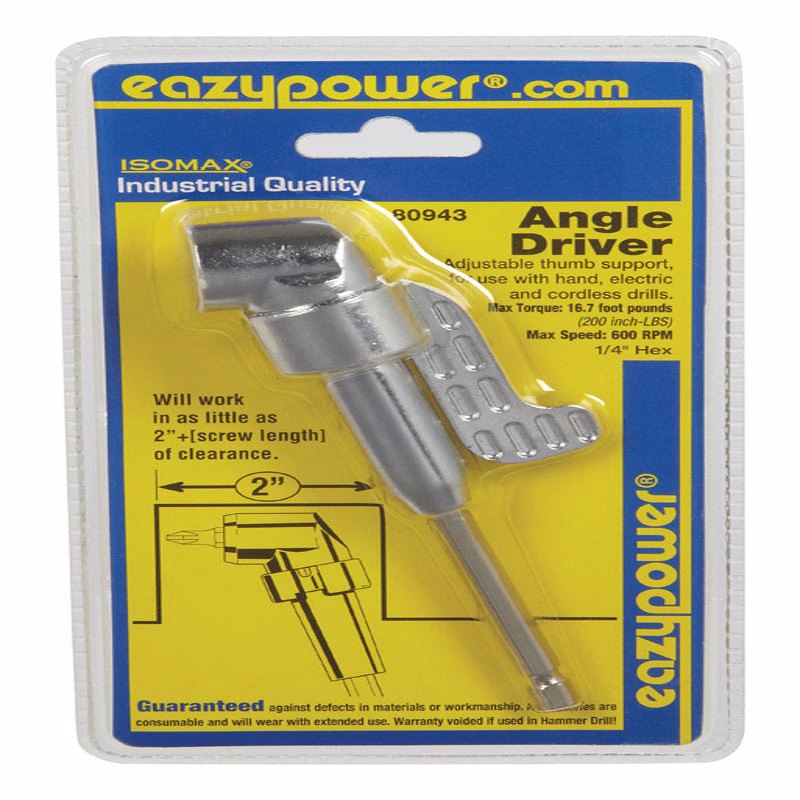 DRIVR ANGLE F/DRILL