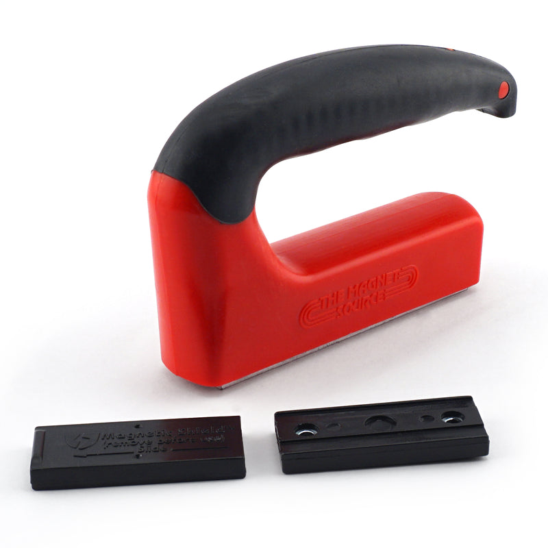 Magnet Source 5.25 in. L X 1 in. W Red Handle Magnet 100 lb. pull 1 pc