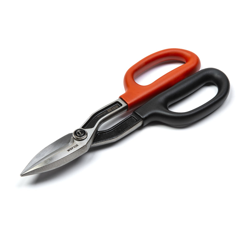 Crescent Wiss 9-3/4 in. Stainless Steel Straight Straight Pattern Snips 23 Ga. 1 pk