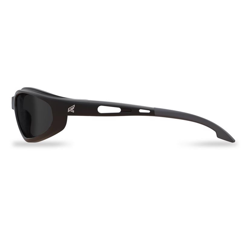 Edge Eyewear Dakura Anti-Fog Wraparound Safety Glasses Smoke Lens Black Frame 1 pc