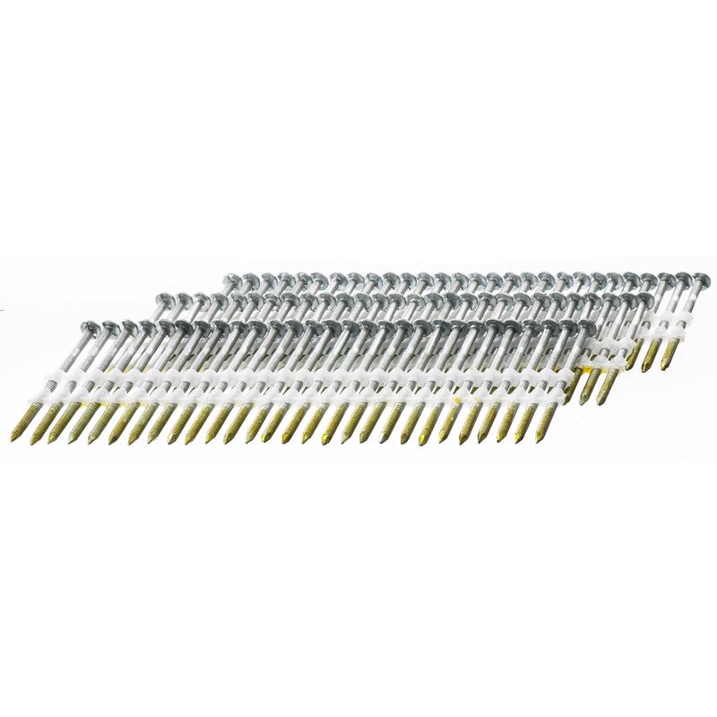 Senco 2-3/8 in. L X 15 Ga. Angled Strip Hot-Dip Galvanized Framing Nails 20 deg 2500 pk