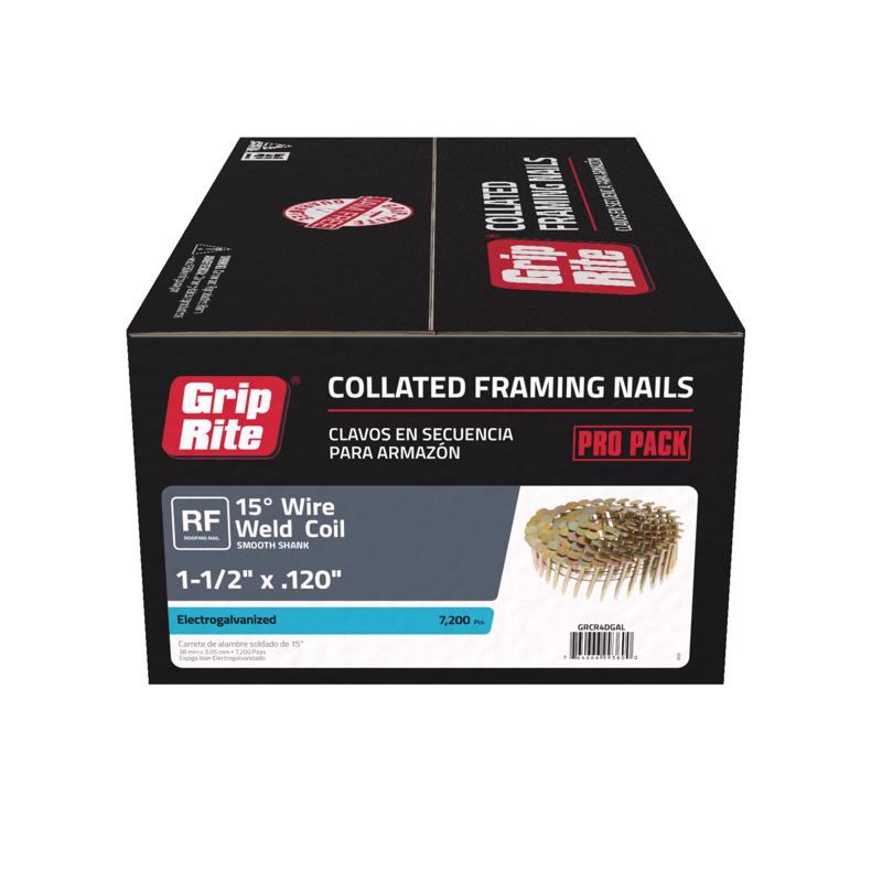 NAIL ROOF COIL 1-1/2" EG